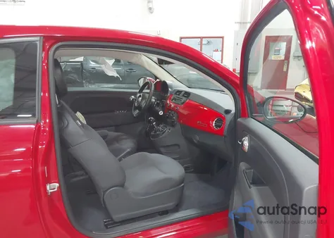 2015 Fiat 500 Pop z USA, uszkodzony, nr VIN 3C3CFFAR8FT685599